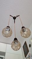 Deckenlampe Vintage Bubble Glaskugel Holz Pendelleuchte Baden-Württemberg - Heidelberg Vorschau