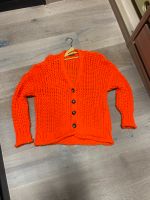 Strickjacke Grobstrick orange Sachsen - Rötha Vorschau