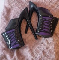 Plateau High Heels Lila Corsage Niedersachsen - Clausthal-Zellerfeld Vorschau