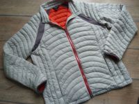 Daunenjacke Lands End L hellgrau rot ultralight Steppjacke Daunen Düsseldorf - Friedrichstadt Vorschau