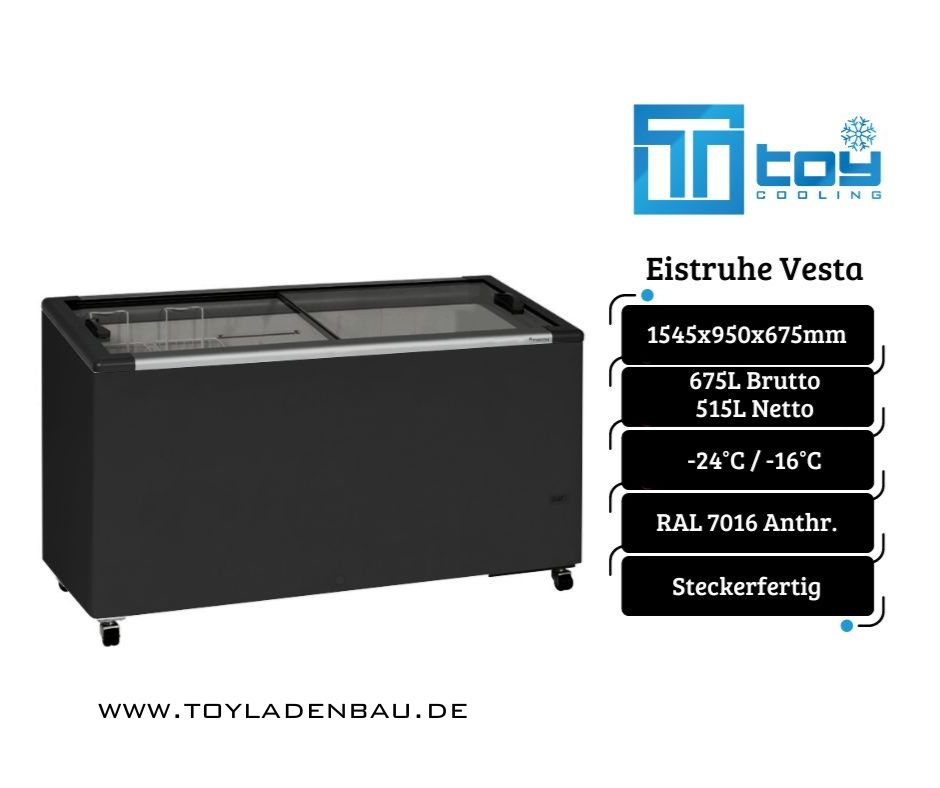 Eistruhe, Truhe, Gefriertruhe, Eis, Tiefkühltruhe, Kühltruhe, Gewerbetruhe, Gewerbe Tiefkühlung, Steckerfertig, Eisverkauf, Tiefkühlgerät, Tiefkühler, Bäckerei, Kiosk, Tankstelle, Späti in Herne