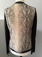 Maison Scotch | Cardigan | Snake Schwarz Beige | Gr. M Bayern - Bamberg Vorschau