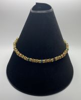 Collier mit bunten Edelsteinen in 750er Gelbgold, Länge ca. 45 cm Bayern - Landshut Vorschau