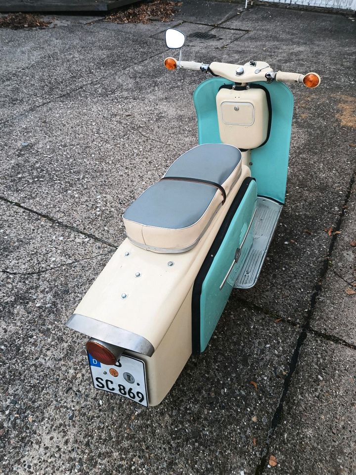 Verkaufe IWL Troll keine Vespa 12V incl Tüv und Papiere 125 ccm in Berlin