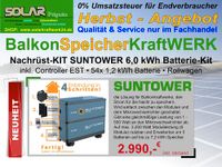BalkonSpeicherKraftWERK Nachrüst-KIT SunTower 6,0 kWh Batterie-Kit Brandenburg - Dannenwalde (Gumtow) Vorschau