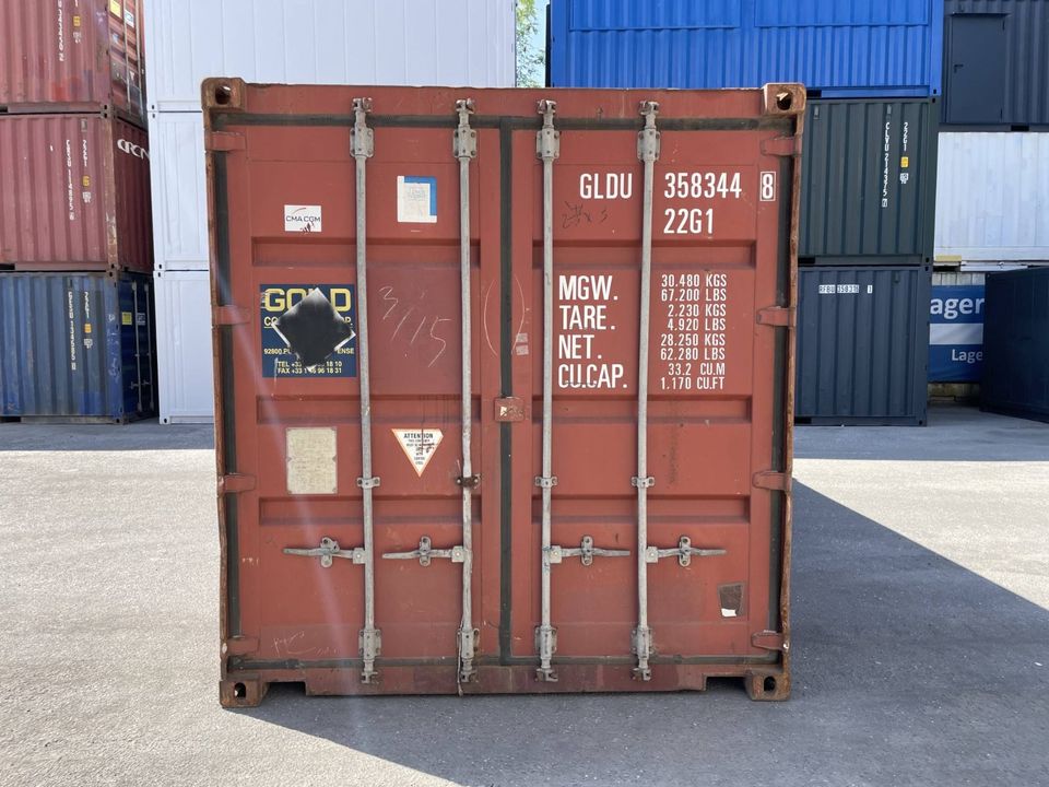 ✅ 20 Fuß  Lagercontainer/ Seecontainer / Materialcontainer in Hamburg