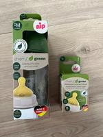 -NEU- Nip cherry green Weithalsflasche mit Sauger M + S zusätzlic Bayern - Leinburg Vorschau