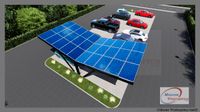 Solarcarport 4er inkl. Wallbox, Montage Ladestation Niedersachsen - Meppen Vorschau