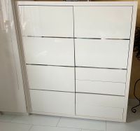 Highboard Hochglanz weiß Niedersachsen - Cuxhaven Vorschau