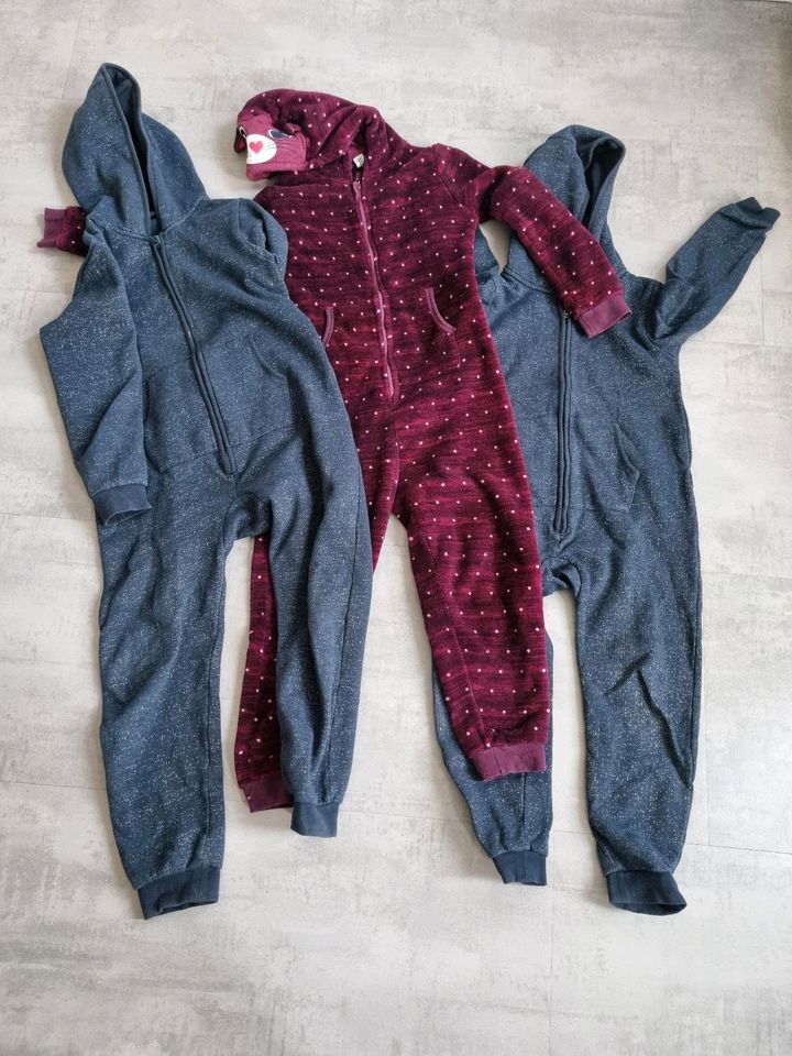 Overall Anzug Onesie Kuschelanzug 134 140 146 152 158 in Sterley