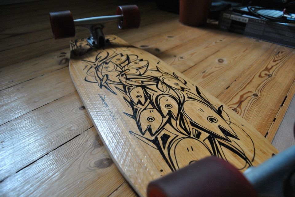 Longboard LOADED POKE - Skateboard - wenig gefahren! in Berlin