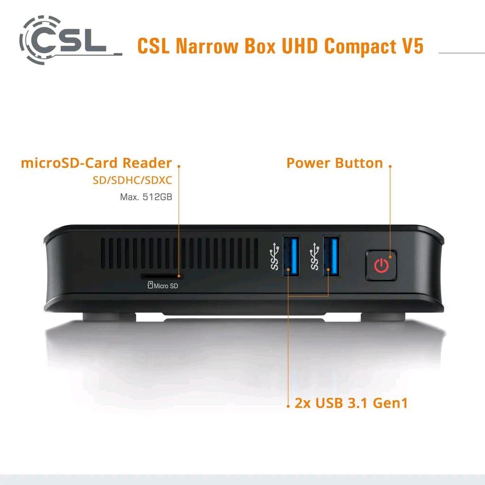 CSL Computer Narrow Box Ultra HD Compact v5 in Leipzig