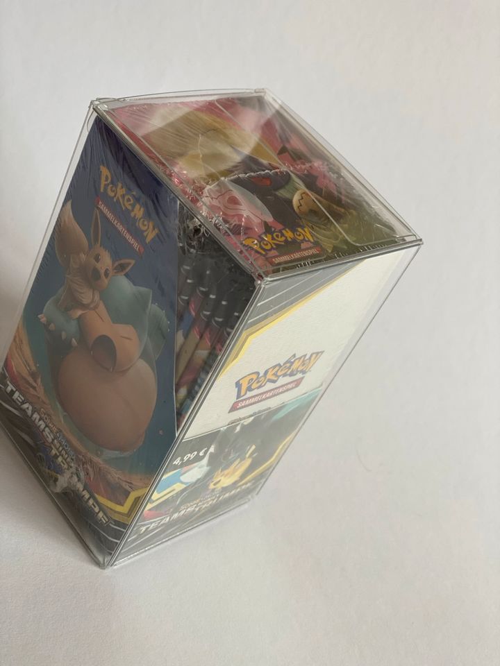 Pokémon 18 18er Diplay booster box Acry Box Falthülle Schutz in Moosburg a.d. Isar