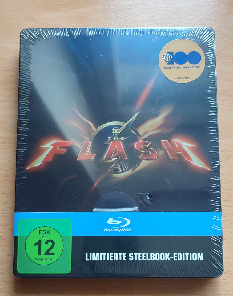 Black Adam + The Flash (Limited Steelbook Edition) NEU in Schöntal
