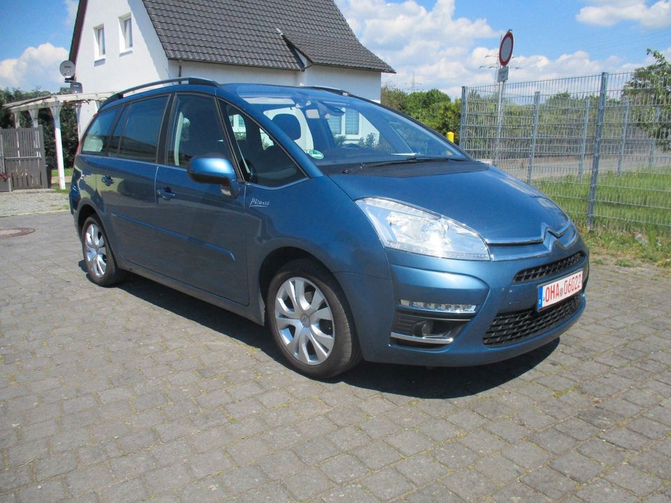 Citroën Grand C4 Picasso Tend./AHK/7 Sit./8f-Bereift/TÜV in Herzberg am Harz