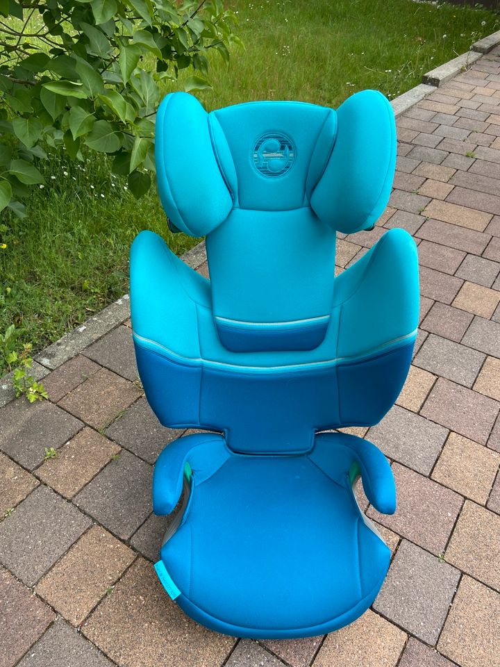 Cybex solution s fix autositz Blau türkis in Kaiserslautern