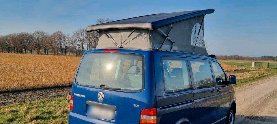 VW T5 Camper Aufstelldach 8 Sitze Klima (Kein California) in Celle