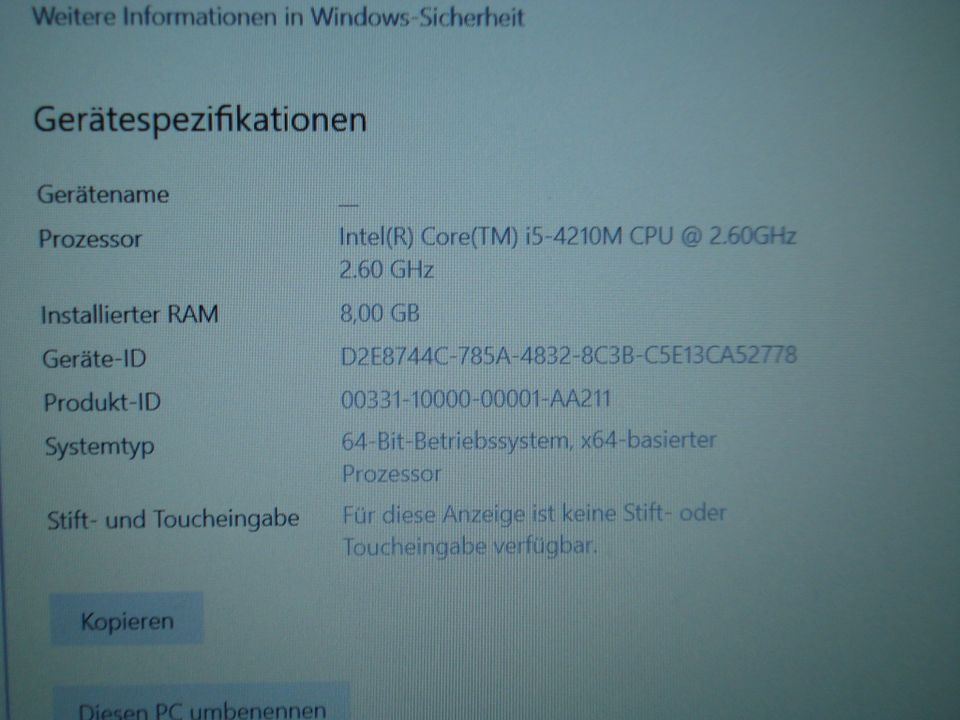 2 Stück HP ProBook 650 G1, 512 GB SSD, i5, Win10, 15,6 Zoll in Moers