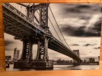 Glasbild Brooklyn Bridge Nordrhein-Westfalen - Willich Vorschau