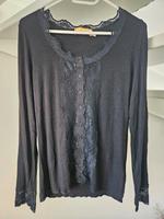 Biba Shirt schwarz mit Spitze Gr.M Hessen - Leun Vorschau