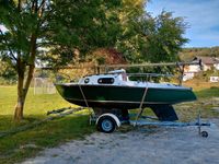 Segelboot Leisure 17 KK mit Trailer + E-Motor, segelklar! Hessen - Aarbergen Vorschau