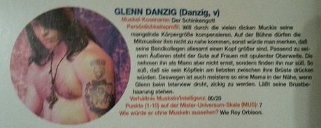 3x Poster A2 u. Interview MISFITS Danzig Horror Goth Garage Punk in Köln