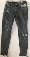 H&M Jeans Hose mit Glitzer Pailetten... schwarz, used Look 146 Nordrhein-Westfalen - Velen Vorschau