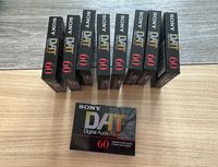 9x Sony DAT 60 Kassetten - Digital Audio Tape Nordrhein-Westfalen - Oberhausen Vorschau