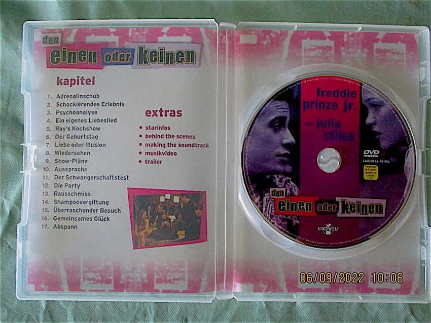 guter Zustand Den einen oder Keinen,Kinofilm,88Min.,DVD ab 6Jahre in Freiburg im Breisgau
