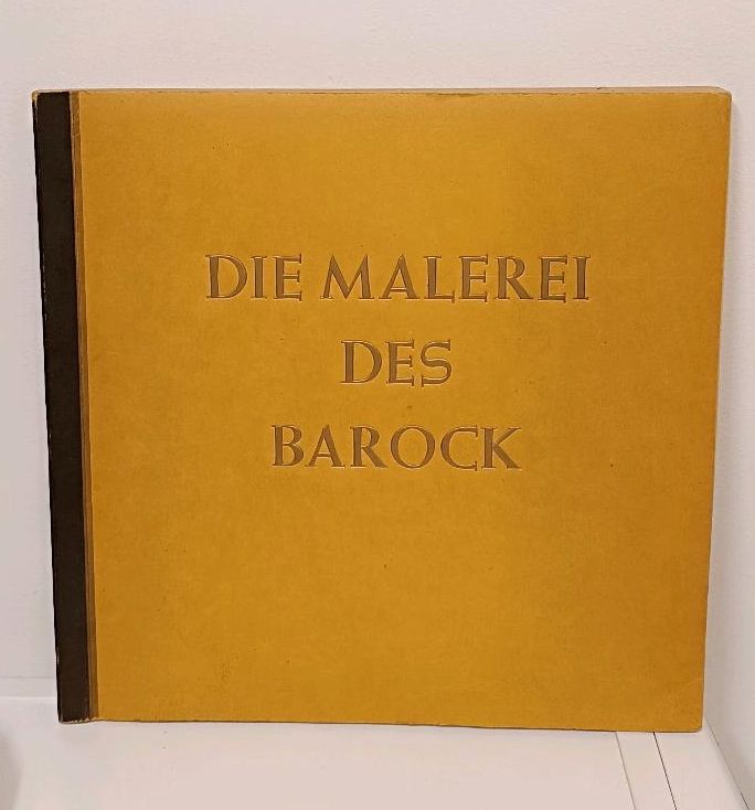 Die Malerei des Barock Buch 1940 in Germering