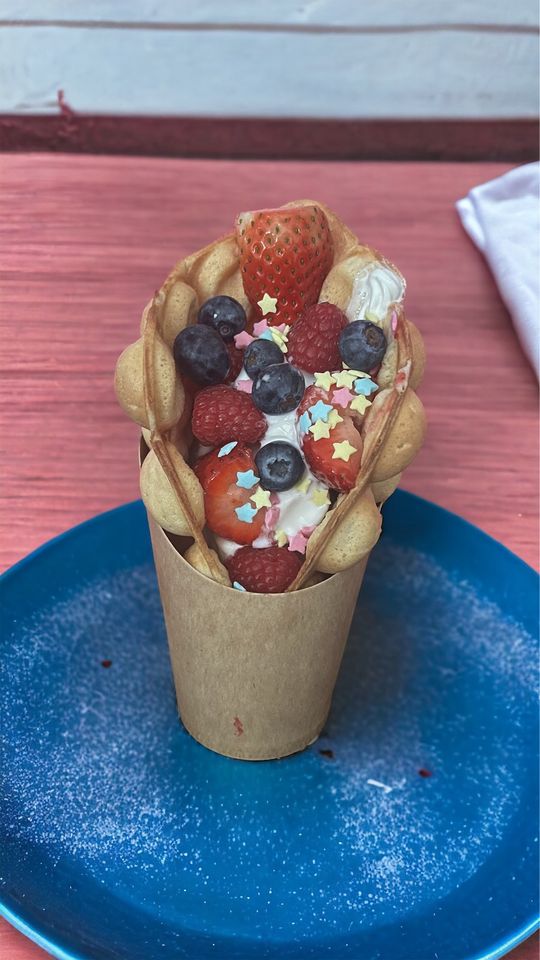 Bubble Waffles, Waffeleisen Kindergeburtstag, Straßenfest mieten in Herne