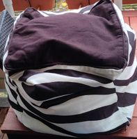 ★ Sitzsack Sitzhocker Hocker Stoffhocker Zebramuster Dschungel ★ Nordrhein-Westfalen - Witten Vorschau