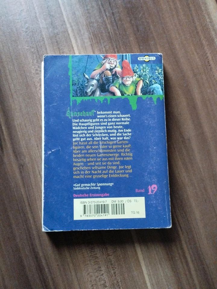 R.L. Stine " Gänsehaut Grusel Romane " , 7 x , Omnibus Verlag in Versmold