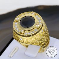 M*198802 WERT 1.390,- Hämatit Ring 585 Gold 14k 14 KT in 65 XXYY Essen - Karnap Vorschau