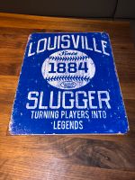 Louisville Slugger Reklame Blechschild Deko MLB Baseball Horn-Lehe - Lehesterdeich Vorschau