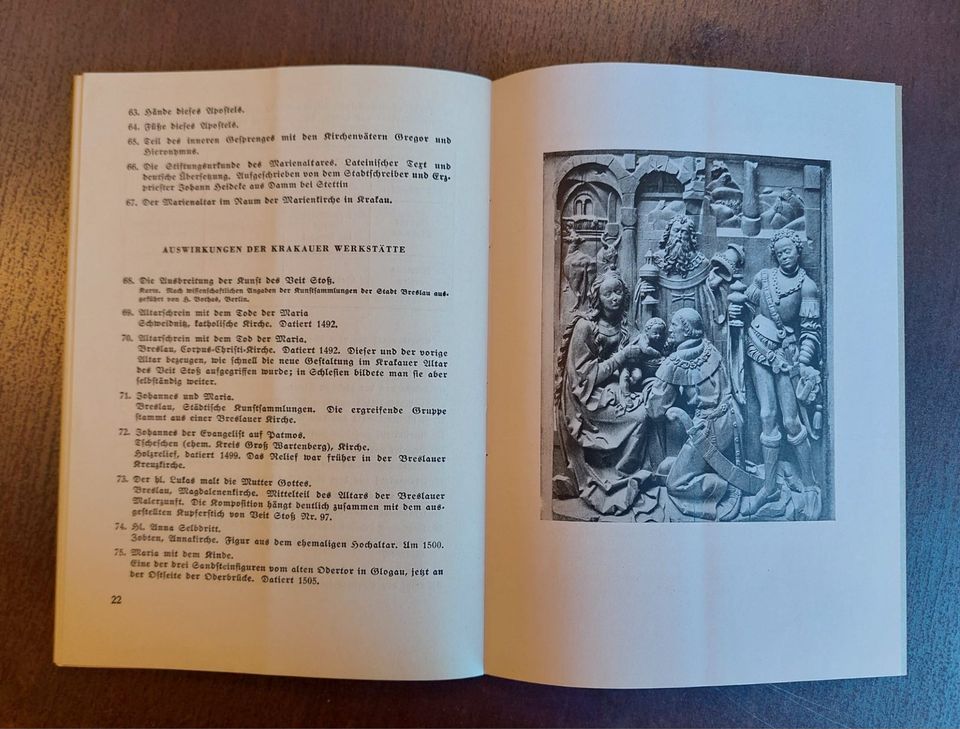 Veit Stoß - Ausstellung Januar März 1941 in Berlin