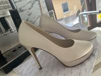 ❤️Schnäppchen!!!!Hochzeitsschuhe, Brautschuhe Ivory Satin Gr.37❤️ Rheinland-Pfalz - Hagenbach Vorschau