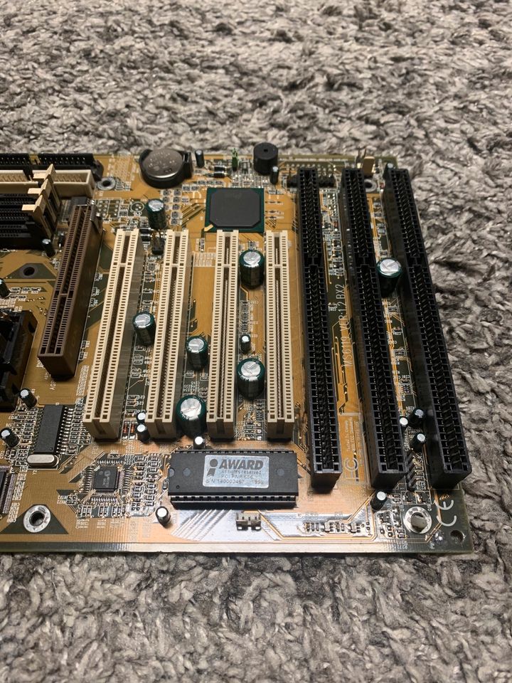 MSI MS-6119 Mainboard Slot I Platine ATX Retro Intel PC TOP✅ in Wöllstein