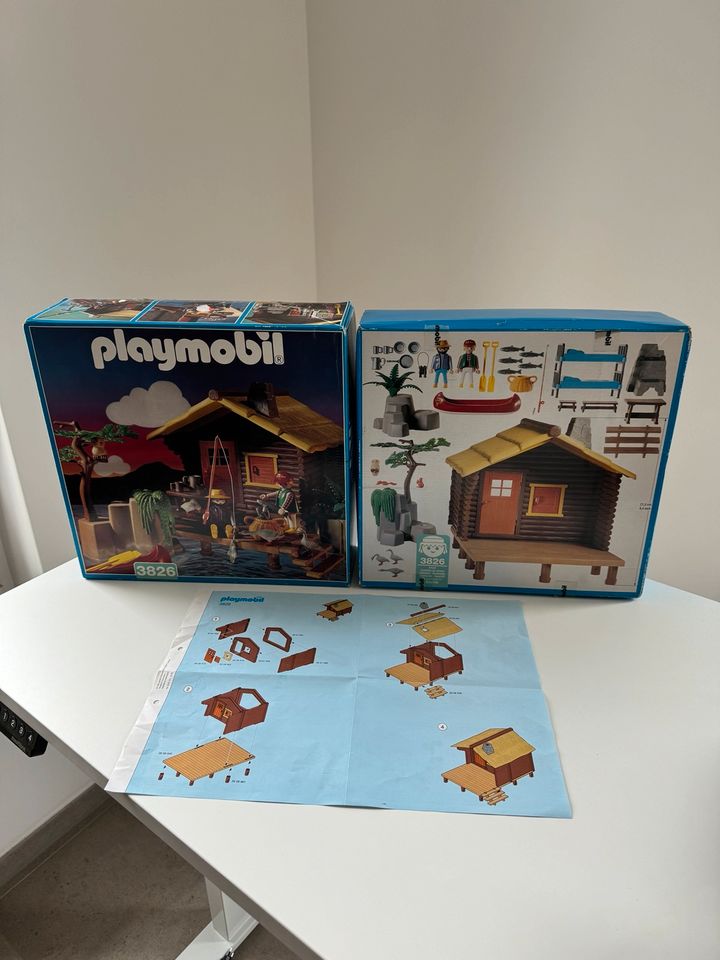 playmobil 3826-A Blockhütte   |   Vollständig mit Originalkarton in Gütersloh