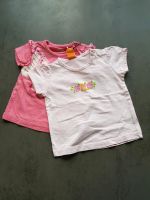 2 T-Shirts Mädchen rosa Schmetterling Blümchen Set 74 Rheinland-Pfalz - Morscheid Vorschau