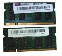 2 x Kingston 2GB RAM Riegel (4 GB insgesamt)- PC2-6400S 666-12-E2 Baden-Württemberg - Vörstetten Vorschau