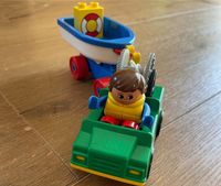 Lego Duplo Set Fahrzeug mit Anhänger, Seilwinde und Boot Kreis Pinneberg - Halstenbek Vorschau