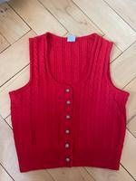 Rote Strickweste S/M/L\XL- Orginal Vintage Bayern - Würzburg Vorschau