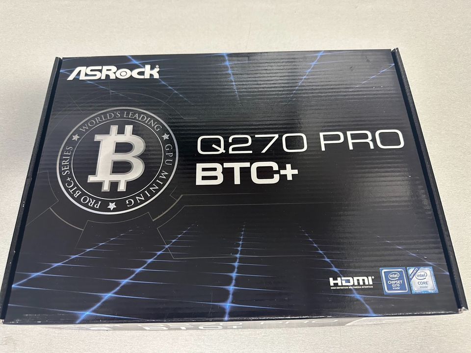 ASRock Q270 Pro BTC+ in Bayern - Wiesenfelden | Mainboards (Motherboards)  kaufen | eBay Kleinanzeigen ist jetzt Kleinanzeigen