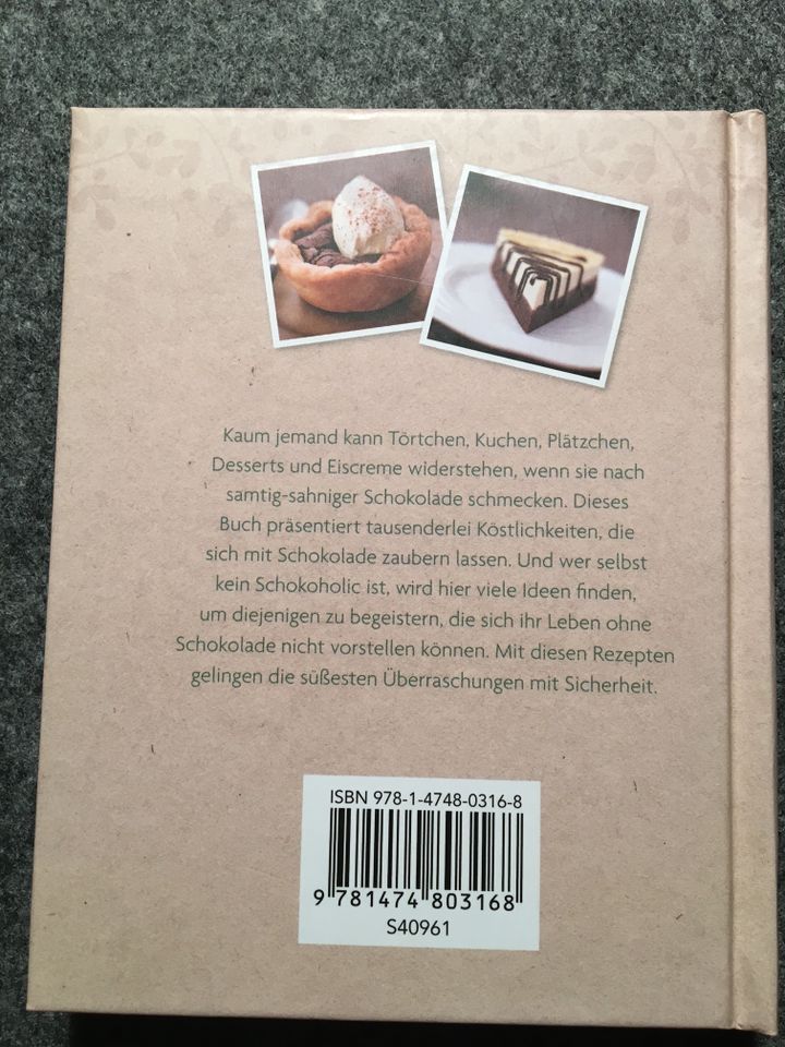 3 x Backbuch: Streuselkuchen, Schoko-Träume, Cupcakes & Muffins in Seeheim-Jugenheim