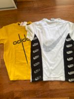 Zwei Sport, T-Shirts, Adidas und Nike 140 top Zustand Düsseldorf - Holthausen Vorschau
