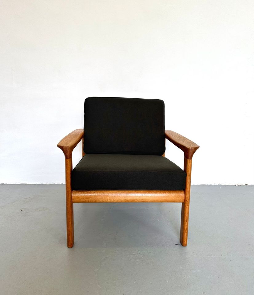 Eiche Garnitur Couch Sessel Mid Century 60er 70er Danish in Berlin