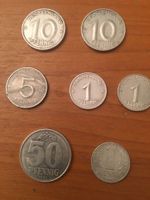 Münzen * 7 Stück /Konvolut* Deutschland 1950-52 / DDR 1968-1981 Leipzig - Engelsdorf Vorschau