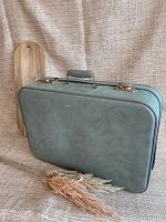 Antiker Koffer mint grün grau Cheney Foxcroft Luggage Hessen - Rüsselsheim Vorschau