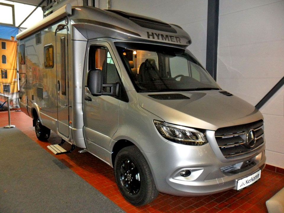 HYMER / ERIBA / HYMERCAR B  MC T  580 Premium / Silber / Leder Grigio in Elmshorn